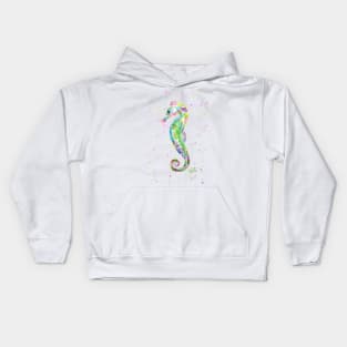 Seahorse by Jan Marvin Kids Hoodie